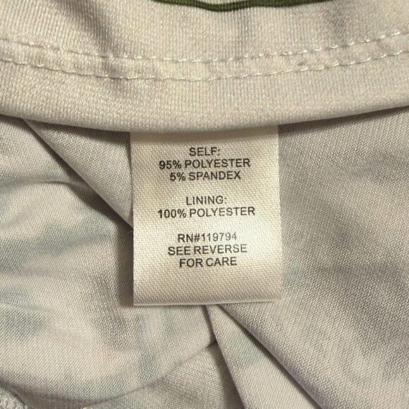 One World Live & Let Live Boho Faux Wrap Flutter Sleeve Dress PL / Petite Large - Picture 8 of 8